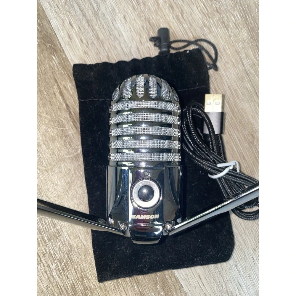 Meteor Mic USB Condenser Podcasting Podcast Recording Desktop Microphone